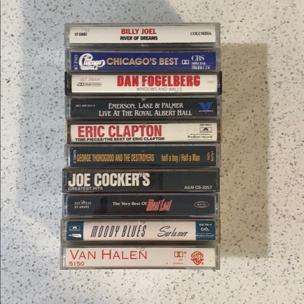 Vintage Classic Rock Cassettes